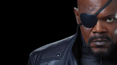 

Aabhaas movies-the-avengers-nick-fury Wall Poster Paper Print(12 inch X 18 inch, Rolled)