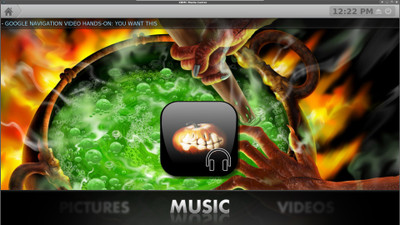 

music-themes-screens-theme-halloween Wall Poster Paper Print(12 inch X 18 inch, Rolled)