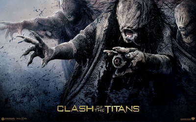 

Aabhaas -titans-clash-movies Wall Poster Paper Print(12 inch X 18 inch, Rolled)