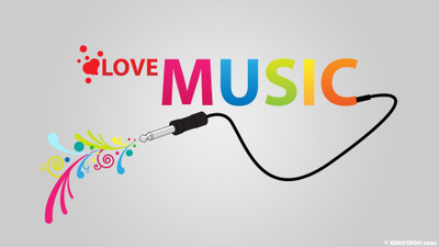 

grey-music-love Wall Poster Paper Print(12 inch X 18 inch, Rolled)