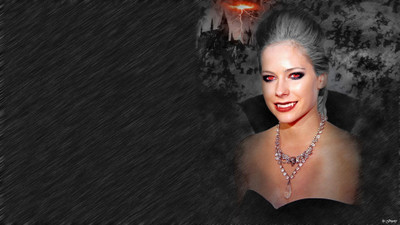 

Akhuratha avril-lavigne-favourite-vampire-music-cute Wall Poster Paper Print(12 inch X 18 inch, Rolled)