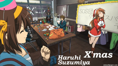 Akhuratha Anime christmas-gantz-imageres-newresolution Wall Poster Paper Print(12 inch X 18 inch, Rolled)
