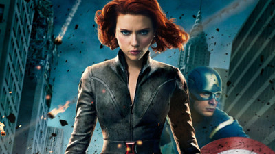 

Aabhaas avengers-movies-widow-black- Wall Poster Paper Print(12 inch X 18 inch, Rolled)