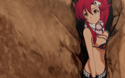 

Akhuratha Anime littner-yoko-redheads-tengen-toppa-gurren-lagann Wall Poster Paper Print(12 inch X 18 inch, Rolled)