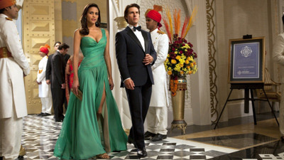 

Aabhaas paula-patton-movies-couple-tom-cruise-mission-impossible- Wall Poster Paper Print(12 inch X 18 inch, Rolled)
