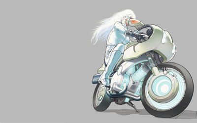 

Akhuratha Anime bike-motor-manga Wall Poster Paper Print(12 inch X 18 inch, Rolled)
