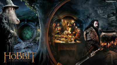 

Aabhaas -hobbit-movies-widescreen-original- Wall Poster Paper Print(12 inch X 18 inch, Rolled)