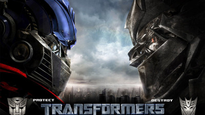 

Aabhaas widescreen--background-pixel-movie-transformers-hyper-police-large Wall Poster Paper Print(12 inch X 18 inch, Rolled)