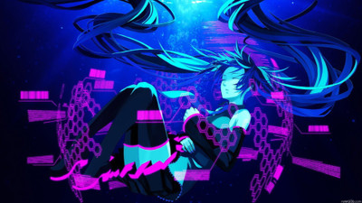 

Akhuratha Anime sleeves-hatsune-detached-vocaloids Wall Poster Paper Print(12 inch X 18 inch, Rolled)