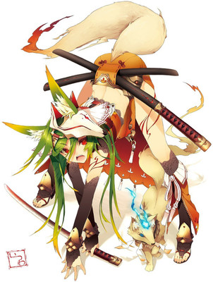 

Akhuratha Anime anime-green-hair-red-eyes Wall Poster Paper Print(12 inch X 18 inch, Rolled)