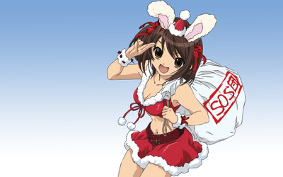 

Akhuratha Anime aharuhi-christmas-s-genki Wall Poster Paper Print(12 inch X 18 inch, Rolled)