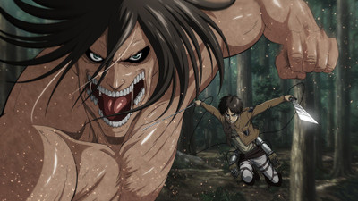 

Akhuratha Anime shingeki-no-kyojin-eren-jeager-boys Wall Poster Paper Print(12 inch X 18 inch, Rolled)