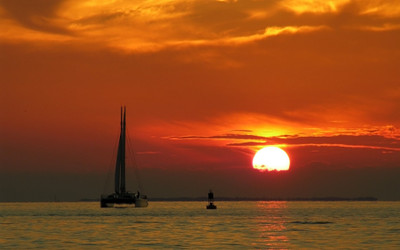 Akhuratha sunset-music-gallery Wall Poster Paper Print(12 inch X 18 inch, Rolled)