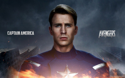 

Aabhaas avengers-america-captian-movie-stretch Wall Poster Paper Print(12 inch X 18 inch, Rolled)