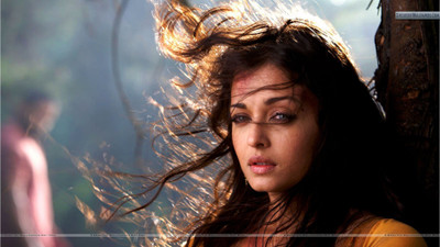 

Aabhaas aishwarya-rai-face-movie-raavan-waterfall-other Wall Poster Paper Print(12 inch X 18 inch, Rolled)