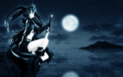 

Akhuratha Anime ablack-shooter-rocks Wall Poster Paper Print(12 inch X 18 inch, Rolled)