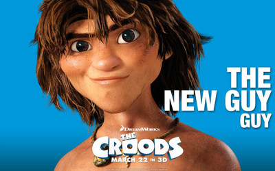 

Aabhaas -temporary-movie-croods-guy Wall Poster Paper Print(12 inch X 18 inch, Rolled)
