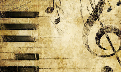 

old-music-score- Wall Poster Paper Print(12 inch X 18 inch, Rolled)