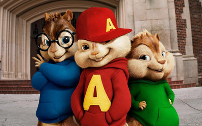 

Akhuratha -squeakquel-chipmunks-alvin-movie- Wall Poster Paper Print(12 inch X 18 inch, Rolled)