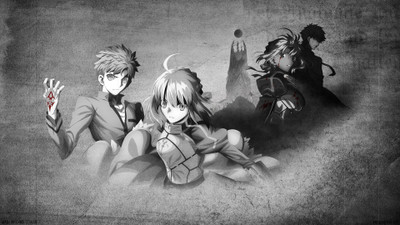 

Akhuratha Anime anime-fatestay-night-fate-series-fatezero-shirou-emiya-saber Wall Poster Paper Print(12 inch X 18 inch, Rolled)