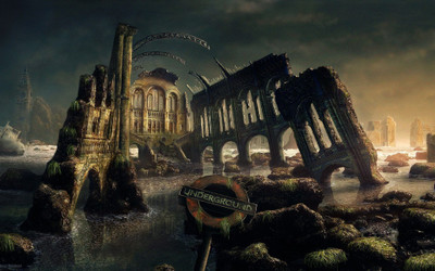 

Akhuratha Anime dark-images-scenery-pictures Wall Poster Paper Print(12 inch X 18 inch, Rolled)
