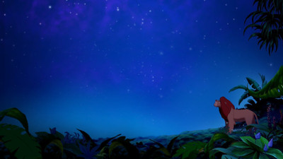 

Akhuratha sky-night-jungle-lion-animated-movies- Wall Poster Paper Print(12 inch X 18 inch, Rolled)