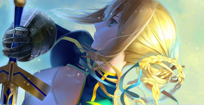 

Akhuratha Anime fate-series-type-moon-saber Wall Poster Paper Print(12 inch X 18 inch, Rolled)