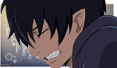 

Akhuratha Anime ao-no-exorcist-boys-okumura-rin Wall Poster Paper Print(12 inch X 18 inch, Rolled)