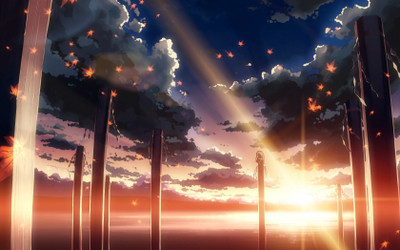 

Akhuratha Anime bright-color-light-sun-sunny Wall Poster Paper Print(12 inch X 18 inch, Rolled)