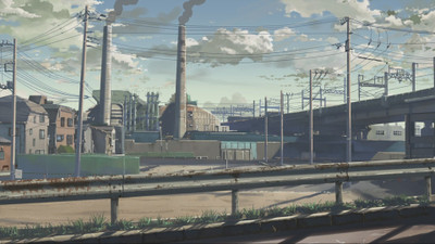 

Akhuratha Anime acity Wall Poster Paper Print(12 inch X 18 inch, Rolled)