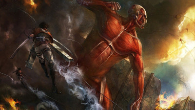 

Akhuratha Anime shingeki-no-kyojin-eren-jeager-mikasa-ackerman Wall Poster Paper Print(12 inch X 18 inch, Rolled)