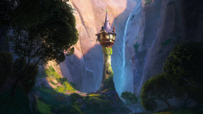 

Akhuratha Anime animated-tangled Wall Poster Paper Print(12 inch X 18 inch, Rolled)