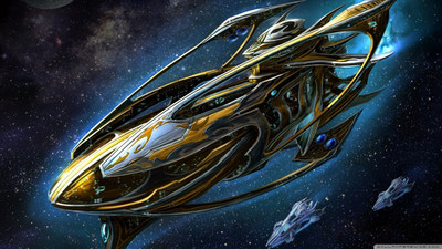 

Aabhaas -widescreen-battleship-background-starcraft-protoss-arizona-movies-picture Wall Poster Paper Print(12 inch X 18 inch, Rolled)