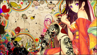 

Akhuratha Anime aleides-artistic-images-sandbox-lady-ladyss Wall Poster Paper Print(12 inch X 18 inch, Rolled)