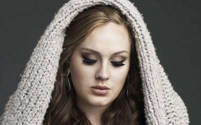 

musician-adele-beautifuls-celebrity-pictures-femalec Wall Poster Paper Print(12 inch X 18 inch, Rolled)