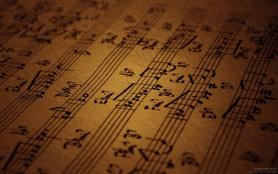

-music-sheet Wall Poster Paper Print(12 inch X 18 inch, Rolled)