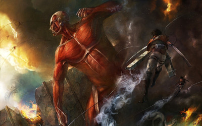 

Akhuratha Anime attack-on-titan-eren-jaeger-shingeki-no-kyojin-titan Wall Poster Paper Print(12 inch X 18 inch, Rolled)