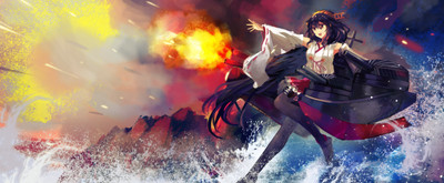 

Akhuratha Anime anime-kantai-collection Wall Poster Paper Print(12 inch X 18 inch, Rolled)