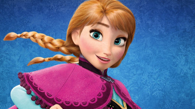 

Aabhaas anna-frozen-movies Wall Poster Paper Print(12 inch X 18 inch, Rolled)