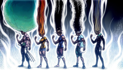 

Akhuratha Anime one-piece-roronoa-zoro-nami-monkey-d-luffy-usopp-sanji-hunter-x-hunter Wall Poster Paper Print(12 inch X 18 inch, Rolled)