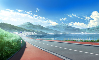 

Akhuratha Anime wanime-landscape Wall Poster Paper Print(12 inch X 18 inch, Rolled)