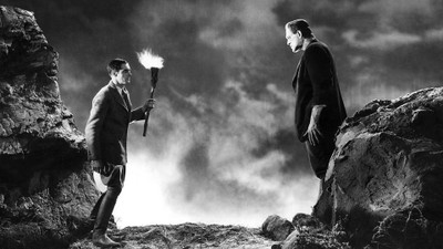 

Akhuratha 3frankenstein-movie-christmas Wall Poster Paper Print(12 inch X 18 inch, Rolled)