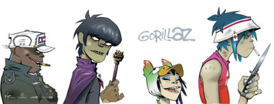

Akhuratha gorillaz-music Wall Poster Paper Print(12 inch X 18 inch, Rolled)