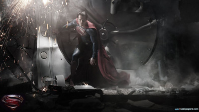 

Akhuratha -superman-movie-steel-man- Wall Poster Paper Print(12 inch X 18 inch, Rolled)