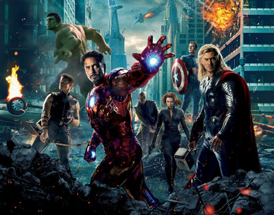 

Aabhaas w-the-avengers-movie Wall Poster Paper Print(12 inch X 18 inch, Rolled)