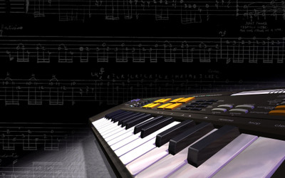 keyboard-music- Wall Poster Paper Print(12 inch X 18 inch, Rolled)