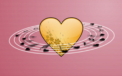 

Akhuratha note-heart Wall Poster Paper Print(12 inch X 18 inch, Rolled)