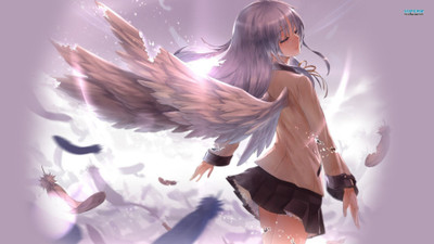 

Akhuratha Anime angel-beats Wall Poster Paper Print(12 inch X 18 inch, Rolled)