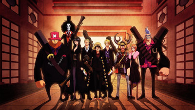 

Akhuratha Anime manga-pirates-piece-adventure-series-japans Wall Poster Paper Print(12 inch X 18 inch, Rolled)