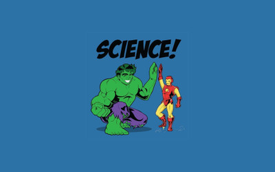 

Aabhaas avengers-movie-blue-background-humor-simple- Wall Poster Paper Print(12 inch X 18 inch, Rolled)